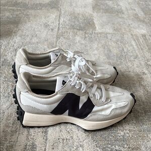 White and Black Sneakers